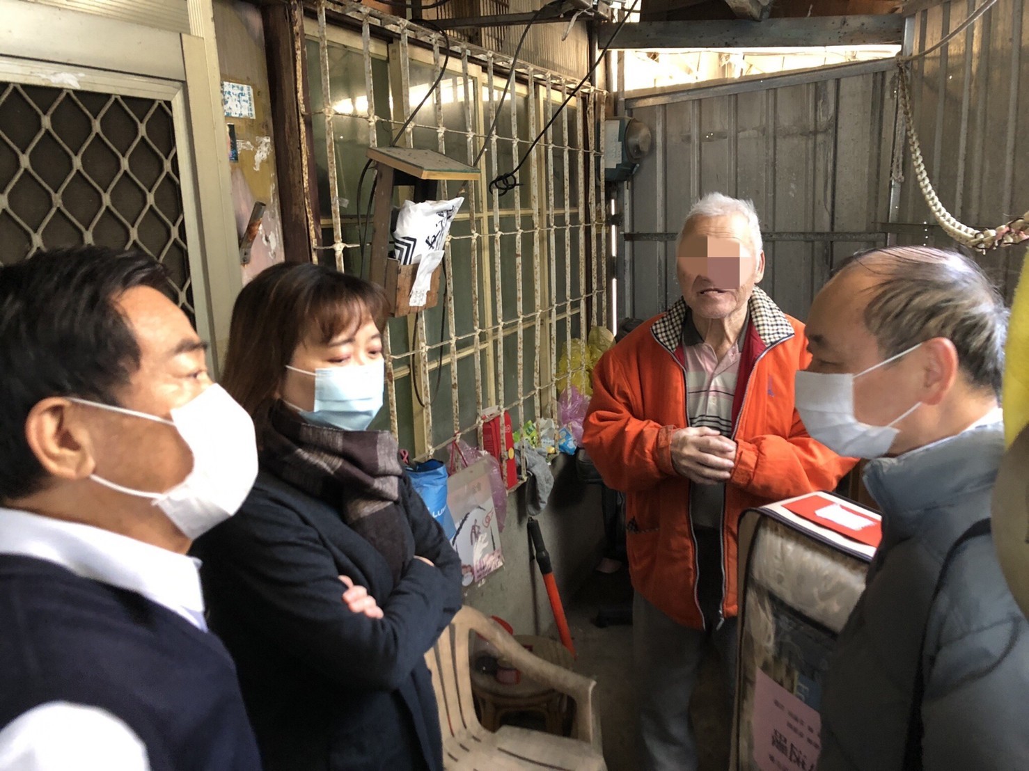 更生弱勢家庭寒冬送暖照片