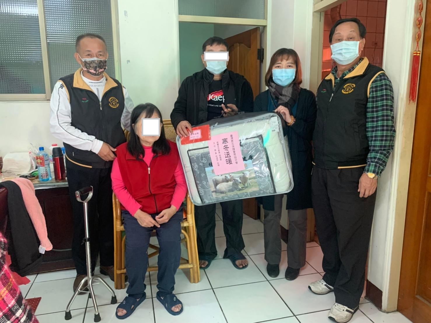 南投地檢援助受保護人弱勢家庭寒冬送暖照片