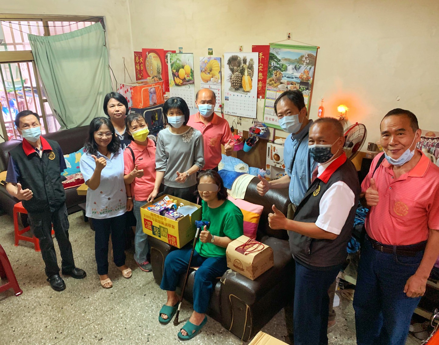 母親節溫情送暖南投地檢援助弱勢家庭