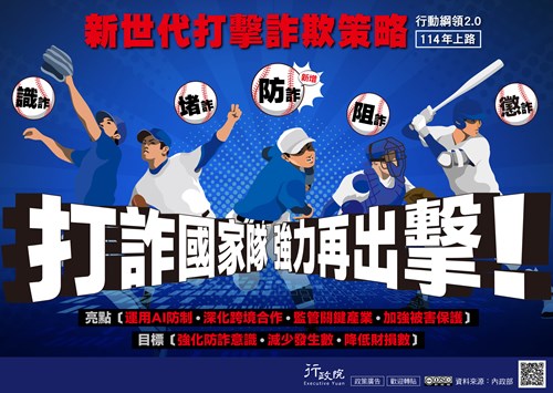 新世代打擊詐欺策略行動綱領2.0廣告圖示