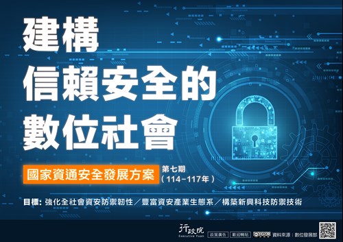 第七期國家資通安全發展方案廣告圖示