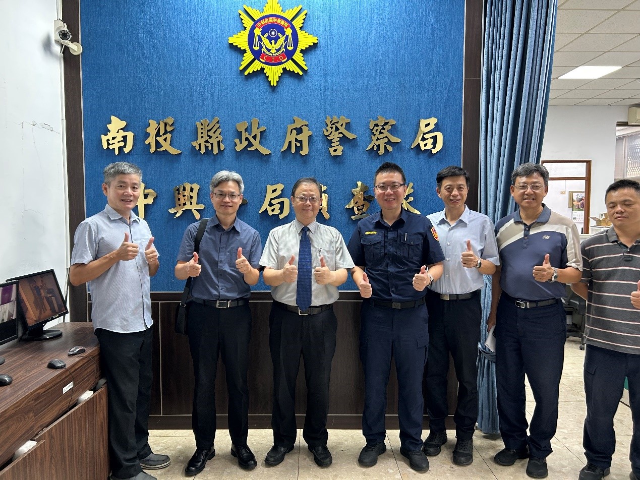 郭檢察長8月8日視察中興分局