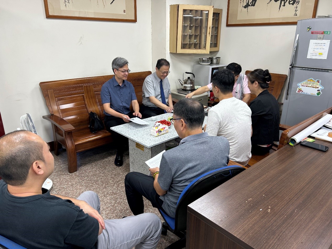 郭檢察長8月8日視察草屯分局